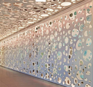 谢通门镂空雕花铝单板幕墙